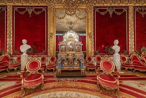 Stockholm Royal Palace State Room Classique reproduction