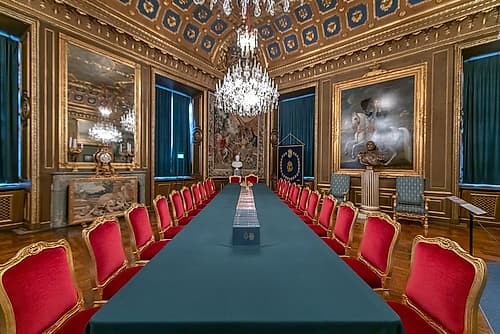 Stockholm Royal Palace Council Chamber Art Print
