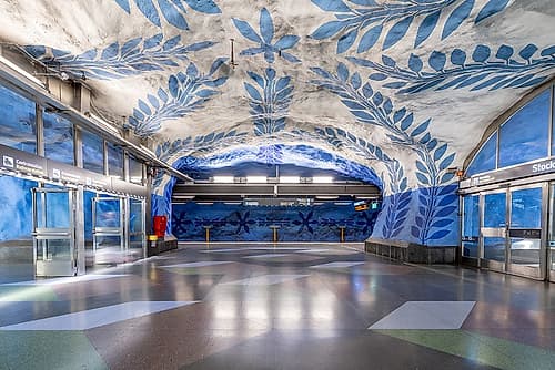 T-Centralen Metro Station Art Print