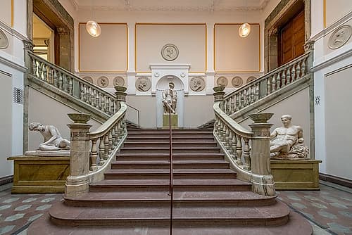 Nationalmuseum Stockholm Grand Staircase Art Print