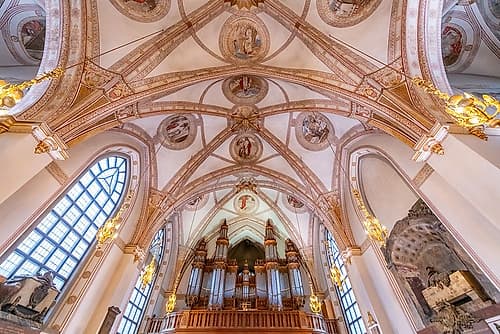 Stockholm Church Organ Loft Art Print