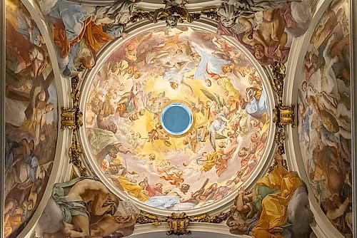 Florence Church Dome Fresco I Art Print