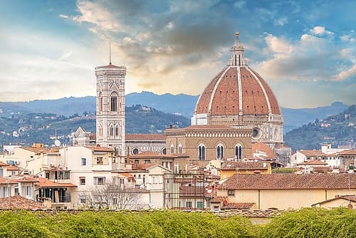 Florence Duomo Skyline View I Art Print
