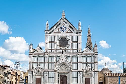 Basilica di Santa Croce Facade Art Print