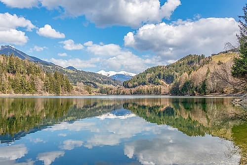 Slovenian Alpine Lake Reflection Art Print