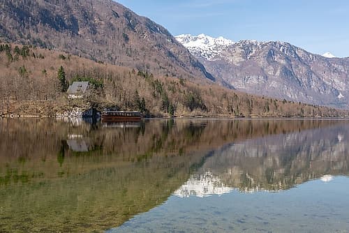 Lake Bohinj Shoreline I Art Print