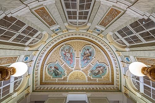 Slovenian Church Ceiling Fresco Classique reproduction