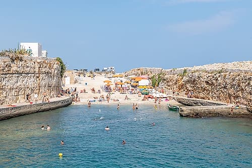 Cala Porto Polignano a Mare Art Print