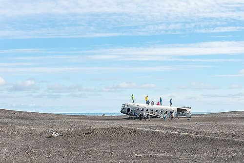 DC-3 Plane Wreck Solheimasandur Art Print