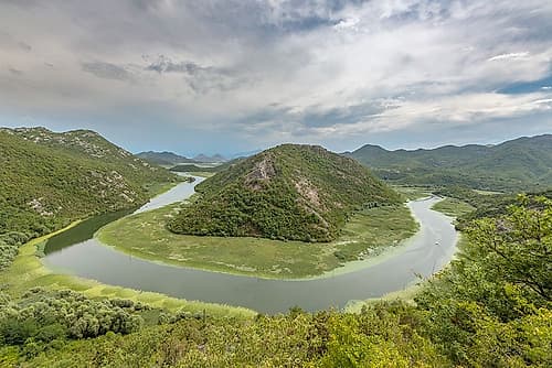 Pavlova Strana Viewpoint Lake Skadar Art Print