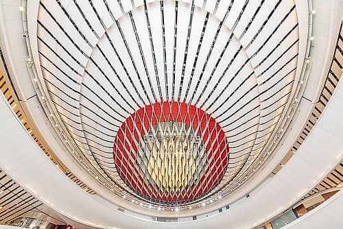 Hopewell Centre Hong Kong Atrium Art Print