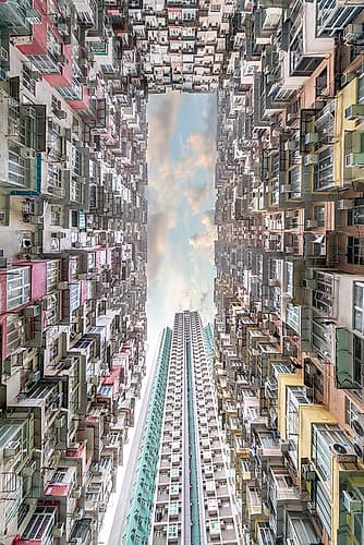 Monster Building Quarry Bay Hong Kong II Art Print