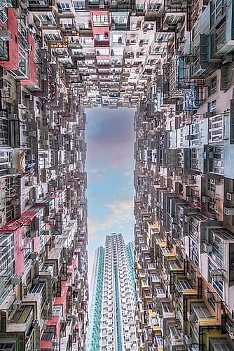 Monster Building Quarry Bay Hong Kong III Art Print by Richard Silver