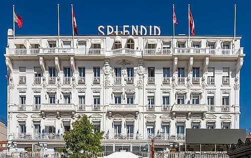 Hotel Splendid Nice French Riviera Classical Print