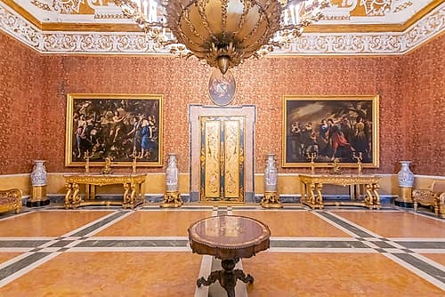Royal Palace Reception Room, Naples, Italy Classical Print
