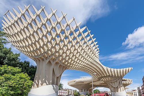 Metropol Parasol Modern Architecture, Seville, Spain Art Print