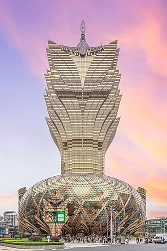 Colosseum-Style Facade at The Londoner Macao, Macau Art Print by Richard Silver