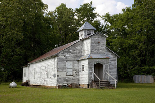 Historic Building in Rural Alabama Art Print
