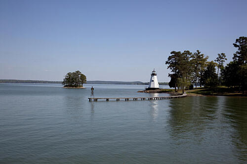 Lake Martin Near Alexander City and Dadeville, Alabama Art Print