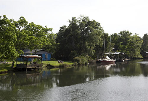 Beautiful Communities and Rural Scenes in Baldwin County, Alabama I Art Print