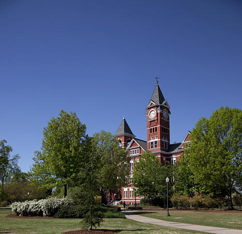 William J. Samford Hall, Auburn, Alabama I Art Print