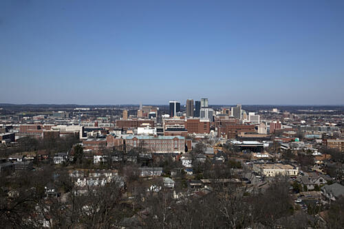Skyline of Birmingham, Alabama Art Print