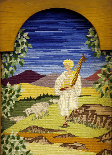 Cross-Stitched Art I.e., Needlepoint, Birmingham, Alabama VIII Art Print