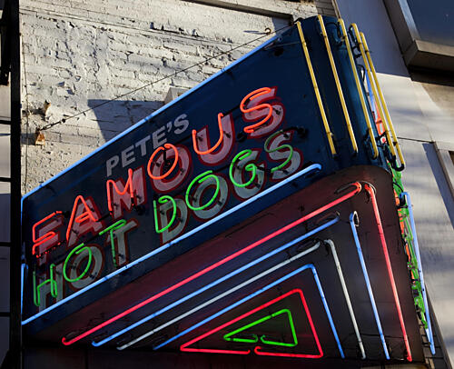 Petes Famous Hot Dogs, Birmingham, Alabama II Art Print