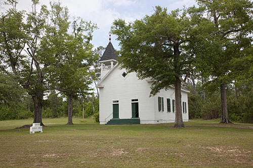 Historic Structures in Buena Vista, Alabama IV Art Print