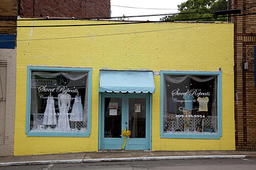Historic Downtown Cordova, Alabama Fashion Print