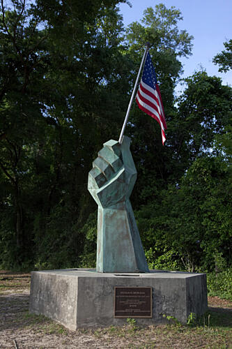 Veterans Memorial in Daphne, Alabama Art Print
