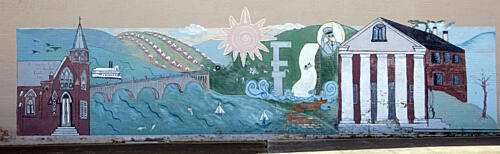 Mural, Decatur, Alabama Art Print