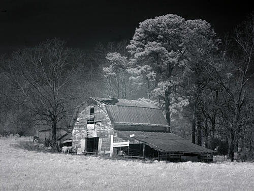 Barn, Dothan, Alabama Art Print