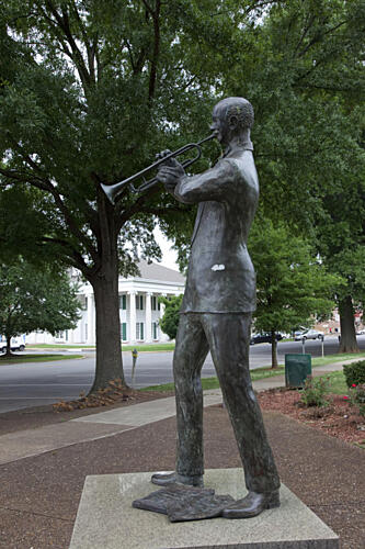 W.c. Handy Statue in Florence, Alabama I Art Print