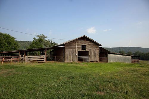Barns and Rural Scenes on Route 11 Near Gadsden, Alabama IV Art Print