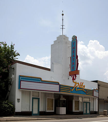 Ritz Theatre, Greenville, Alabama I Art Print