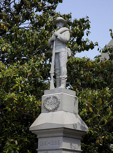 Confederate Soldier Statue, Alabama Art Print