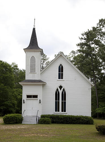 Historic United Methodist Church, Latham, Alabama Art Print