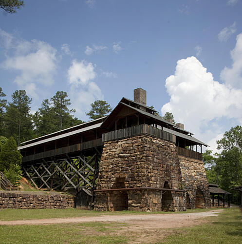 Tannehill Ironworks, Mccalla, Alabama Art Print