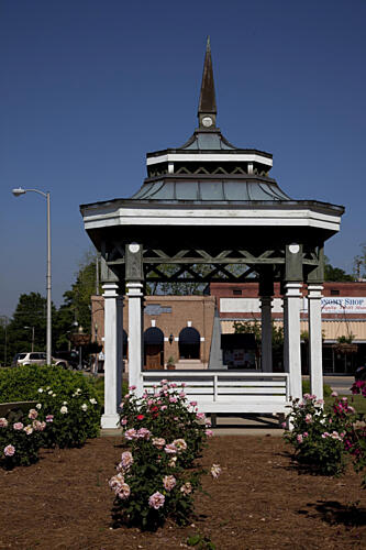 Historic Downtown Monroeville, Alabama Art Print