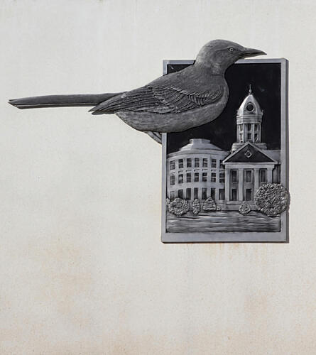 Industrial Site Logo in Monroeville, Alabama Art Print