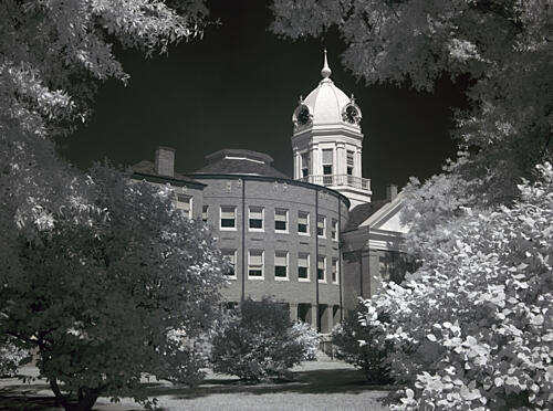 View of the Historic Monroe County Courthouse, Monroeville, Alabama II Art Print