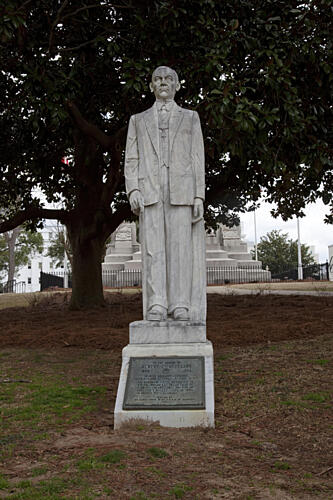 Statue of Albert L. Patterson 1896-1954 on Grounds of Capitol, Montgomery, Alabama Art Print