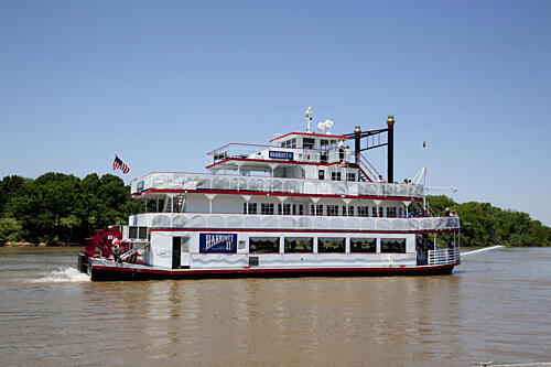 Elegant 19th Century Riverboat, Montgomery Alabama Art Print