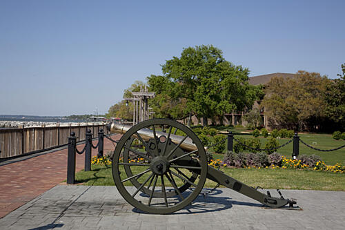 Cannon at the Grand Hotel, Point Clear, Alabama Art Print