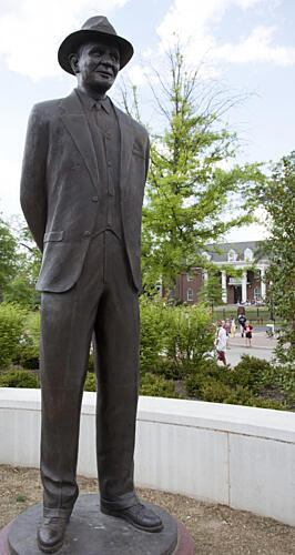 Statues Outside of the Bryant-Denny Stadium, Tuscaloosa, Alabama III Architecture Print