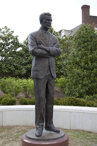 Statues Outside of the Bryant-Denny Stadium, Tuscaloosa, Alabama IV Architecture Print