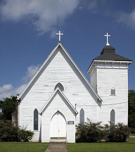 St. Johns Episcopal Church, Tuscumbia, Alabama Art Print