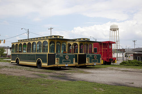 Railway Station, Tuscumbia, Alabama V Art Print