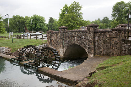 Historic Bridge, Tuscumbia, Alabama I Art Print
